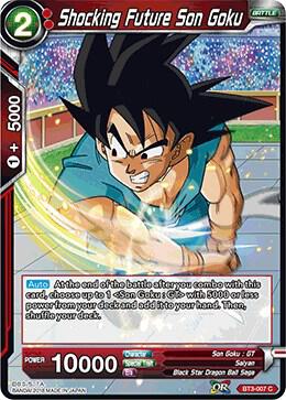 Shocking Future Son Goku BT3-007 Common