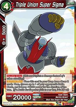 Triple Union Super Sigma BT3-021 Uncommon