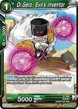 Dr. Gero, Evil's Inventor BT3-067 Common