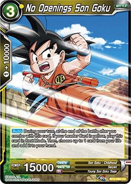 No Openings Son Goku BT3-090 Uncommon