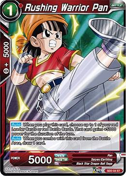 Rushing Warrior Pan SD2-04 Starter Rare