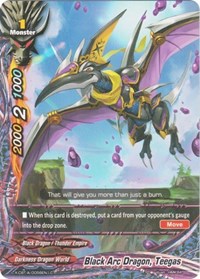 Black Arc Dragon, Teegas | Driven to Disorder | C | Foil | #X-CBT-A/0056EN