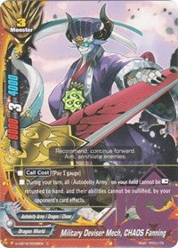 Military Deviser Mech, CHAOS Fanning | Driven to Disorder | C | Normal | #X-CBT-B/0038EN