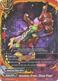 Autodeity Armor, Chaos Finger | Driven to Disorder | C | Normal | #X-CBT-B/0041EN