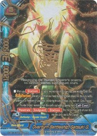 Overturn Battleship, Satsuki G. | Driven to Disorder | RRR | Normal | #X-CBT-A/0005EN