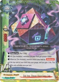 Dark Arms, Demonic Poison Fumes Cube | Driven to Disorder | C | Normal | #X-CBT-B/0058EN