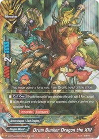 Drum Bunker Dragon the XIV | New World Chaos | RR | Normal | #X-BT04A-SS03/0007EN