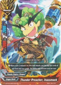 Thunder Preacher, Inazumack | New World Chaos | C | Normal | #X-BT04A-SS03/0031EN