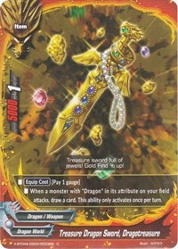 Treasure Dragon Sword, Dragotreasure | New World Chaos | C | Foil | #X-BT04A-SS03/0033EN