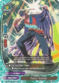 Dance! Asmodai | New World Chaos | C | Foil | #X-BT04A-SS03/0036EN