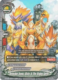 Invincible Bonds, Ricky & The Raging Spirits | New World Chaos | C | Normal | #X-BT04A-SS03/0042EN