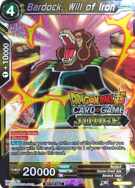 Bardock, Will of Iron P-035 Promo