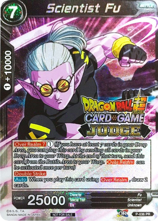 Scientist Fu P-036 Promo