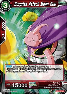 Surprise Attack Majin Buu TB1-007 Uncommon