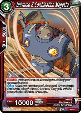 Universe 6 Combination Magetta TB1-021 Common