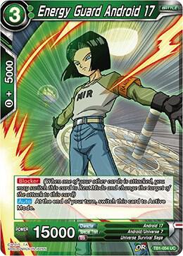 Energy Guard Android 17 TB1-054 Uncommon