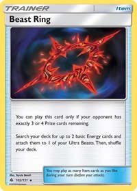 Beast Ring | SM - Forbidden Light | Rare | Normal | #102/131