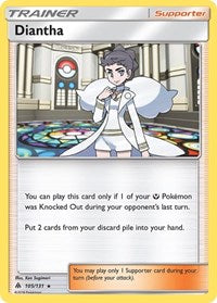 Diantha | SM - Forbidden Light | Holo Rare | Holofoil | #105/131
