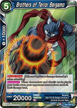 Brothers of Terror Bergamo TB1-036 Uncommon