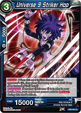 Universe 9 Striker Hop TB1-041 Common