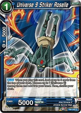 Universe 9 Striker Roselle TB1-045 Common
