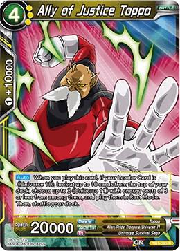 Ally of Justice Toppo TB1-080 Rare