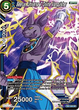 Beerus, Universe 7 Divine Vanquisher TB1-030 Super Rare