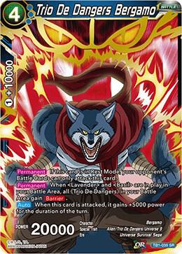Trio De Dangers Bergamo TB1-035 Super Rare