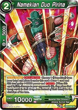 Namekian Duo Pirina BT4-058 Uncommon