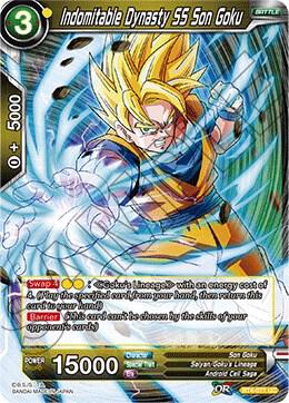 Indomitable Dynasty SS Son Goku BT4-077 Uncommon