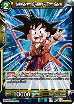 Unbroken Dynasty Son Goku BT4-079 Common