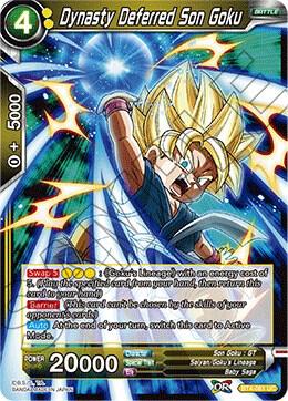 Dynasty Deferred Son Goku BT4-081 Uncommon