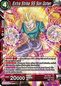 Extra Strike SS Son Goten BT4-007 Uncommon