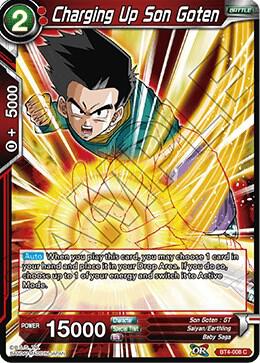 Charging Up Son Goten BT4-008 Common