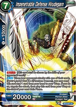 Impenetrable Defense Hirudegarn BT4-037 Uncommon