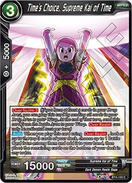 Time's Choice, Supreme Kai of Time BT4-103 Common