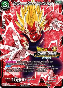 Glory-Obsessed Prince of Destruction Vegeta P-063 Promo