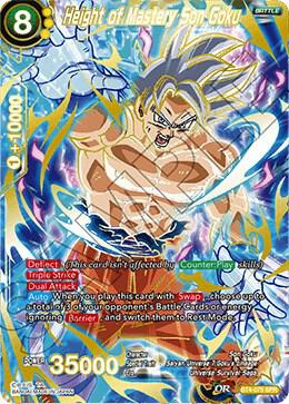 Height of Mastery Son Goku (SPR) BT4-075 Special Rare