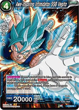 Awe-Inspiring Intimidator SSB Vegito EX03-08 Expansion Rare