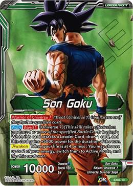 Son Goku // Explosive Power Son Goku EX03-13 Expansion Rare