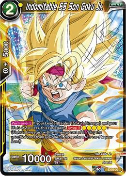 Indomitable SS Son Goku Jr. EX03-20 Expansion Rare