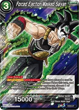 Forced Ejection Masked Saiyan EX03-27 Expansion Rare