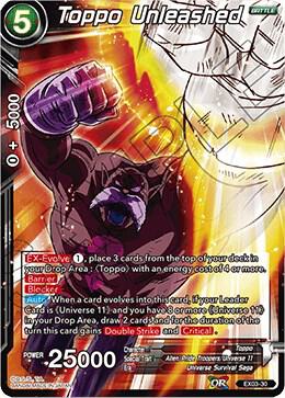 Toppo Unleashed EX03-30 Expansion Rare