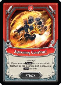 Siphoning Construct (Unclaimed) | Kindred | Common | Foil | #112