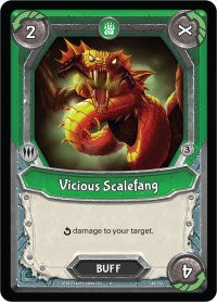 Vicious Scalefang (Claimed) | Kindred | Common | Unspecified | #140