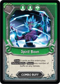 Spirit Boon (Unclaimed) | Kindred | Common | Unspecified | #166