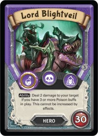 Lord Blightveil (Claimed) | Kindred | Common | Unspecified | #82