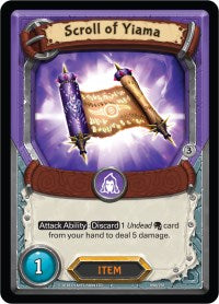 Scroll of Yiama (Claimed) | Kindred | Rare | Unspecified | #90