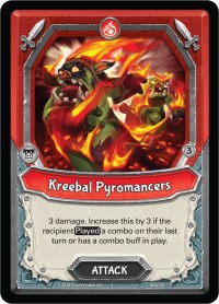 Kreebal Pyromancers (Unclaimed) | Kindred | Common | Foil | #93