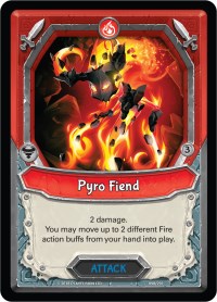 Pyro Fiend (Unclaimed) | Kindred | Uncommon | Unspecified | #98